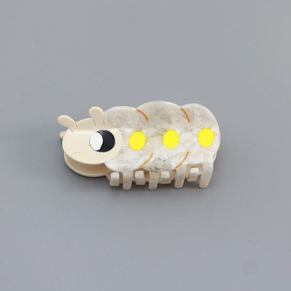Refreshing World Unicorn Beetle Hair Claw Creative Design Insect Acetate Hair Claw Clips Hair Accessories for Women