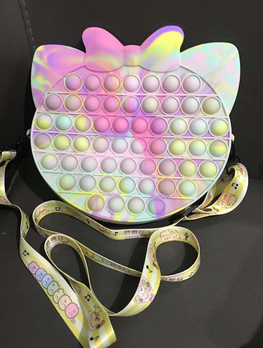 New Arrivals Kid Pop It Purse Candy Color Children Designer Purses and Handbags Woman Designer Purse - Totes and Tangles