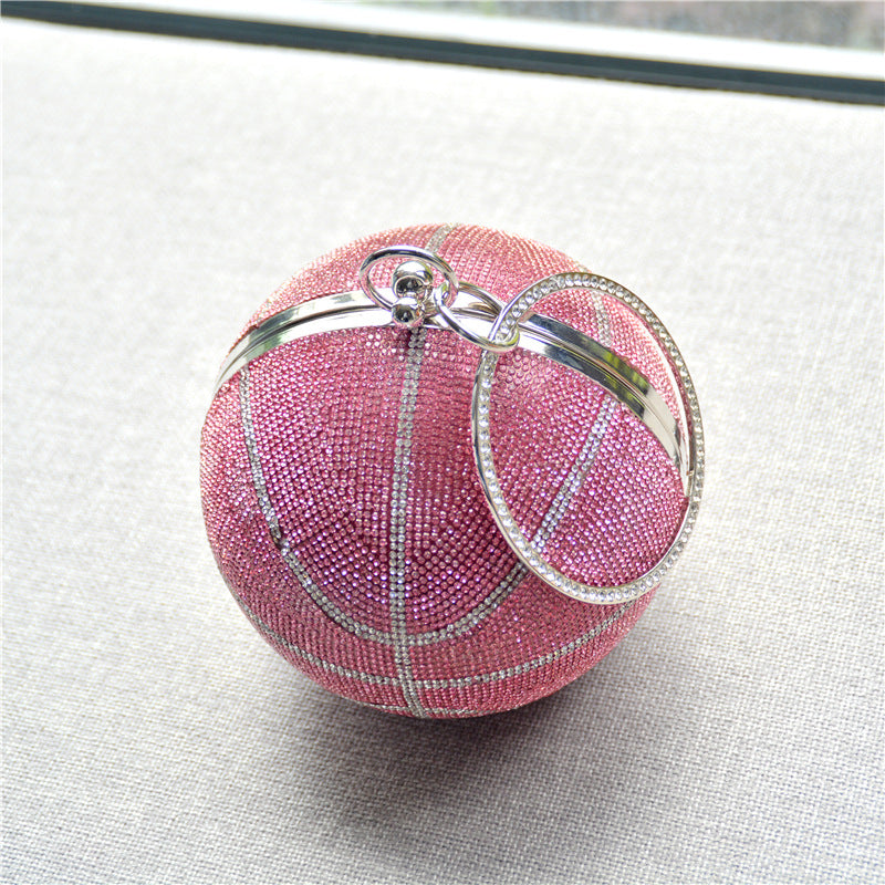 Basketball Rhinestone Handbag
