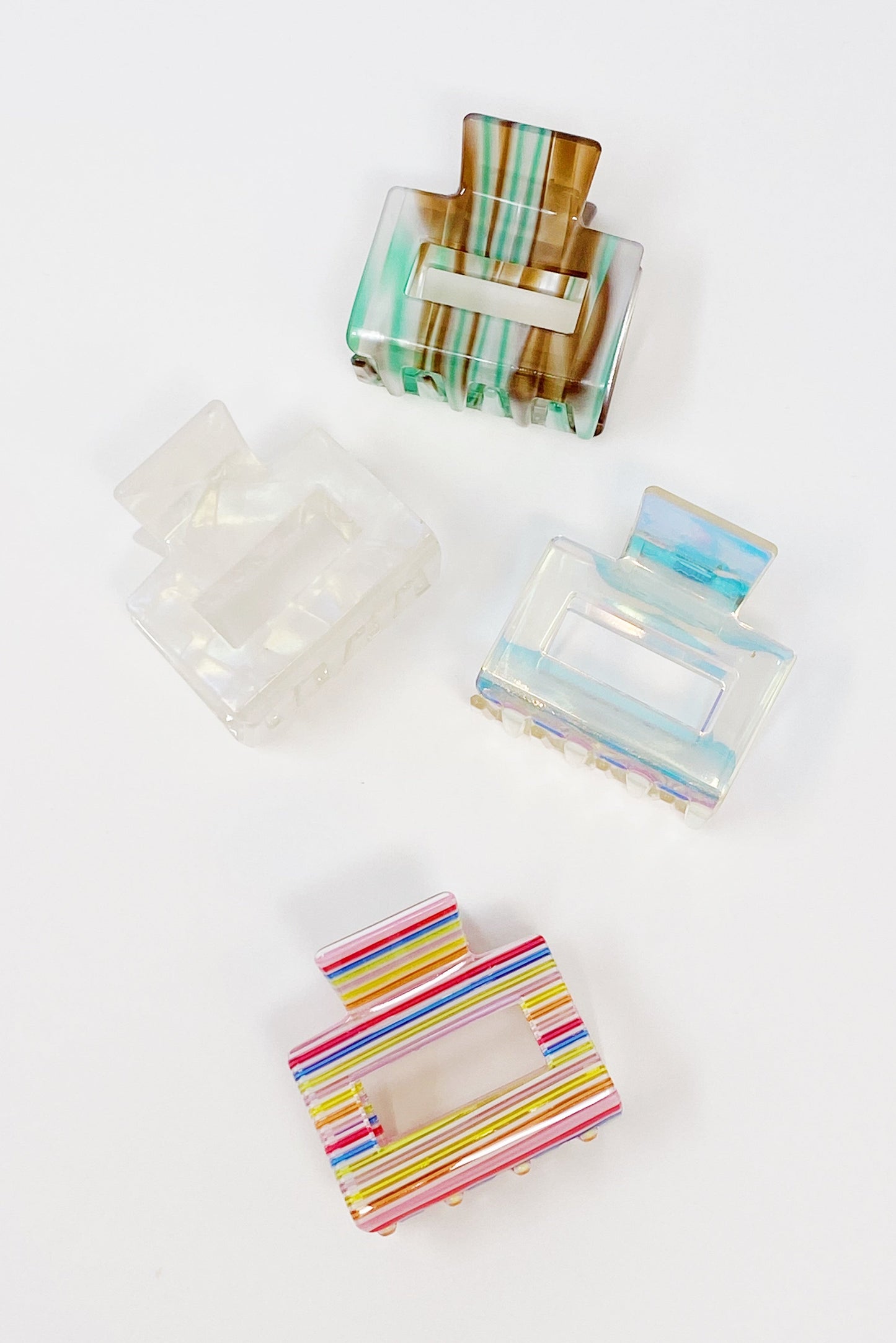 Fashionista Square Hair Claw - Clip