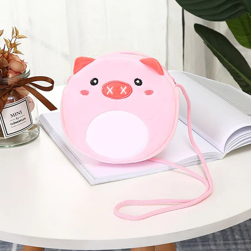 New Fashion Children Girls Shoulder Bag Cute Unicorn Animals Messenger Bag Kids Keys Coin Purse Cute Princess Mini Handbag - Totes and Tangles