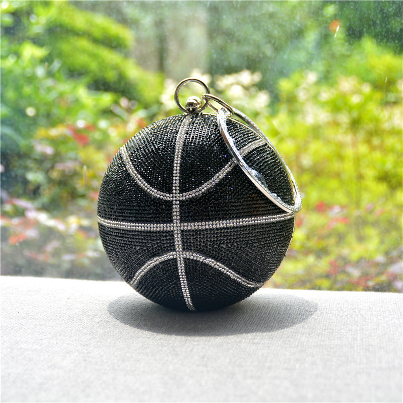 Basketball Rhinestone Handbag
