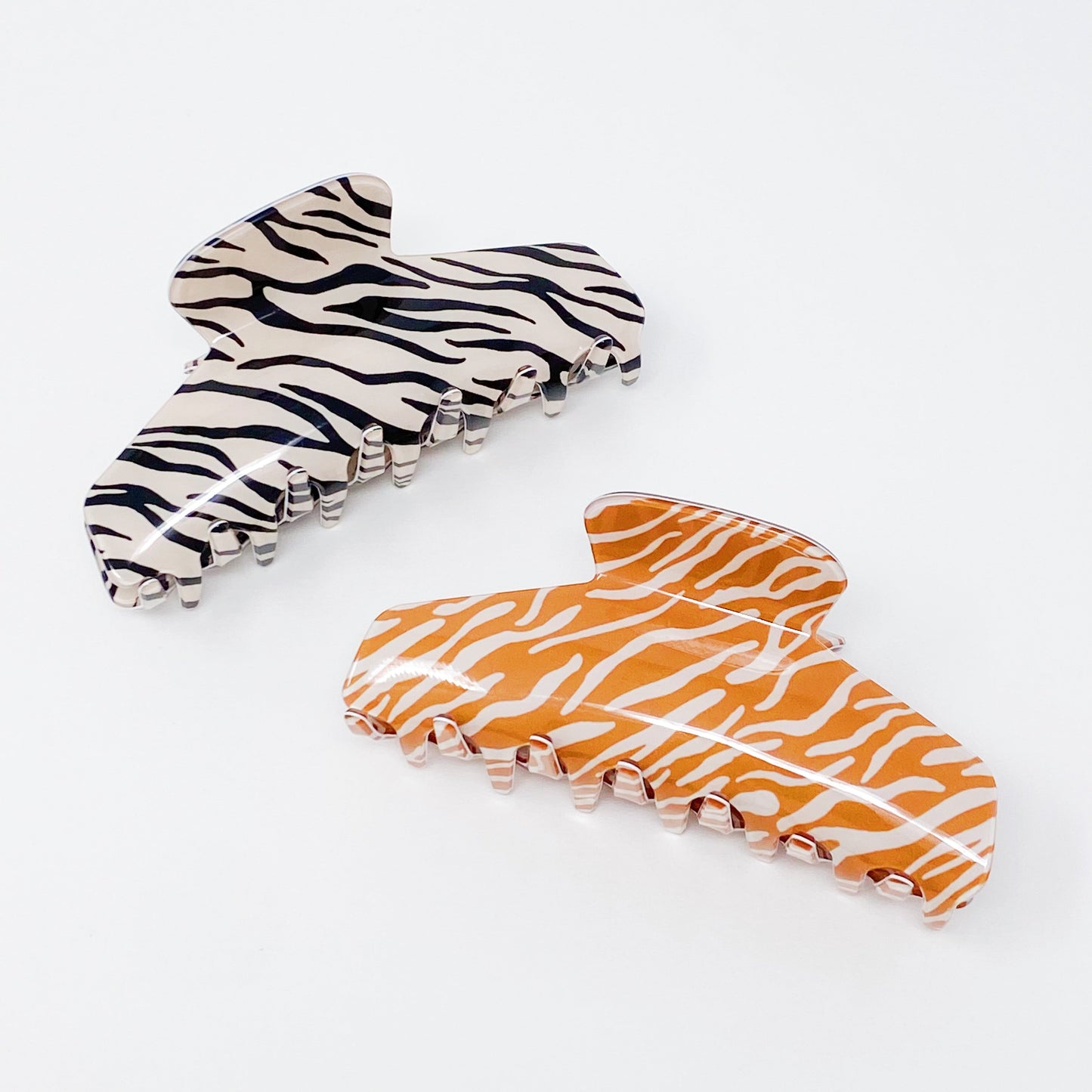 Zebra Print Hair Clip