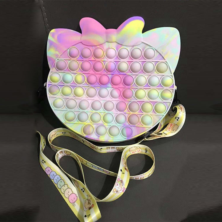 New Arrivals Kid Pop It Purse  Candy Color Children Designer  Purses and Handbags Woman Designer Purse - Totes and Tangles