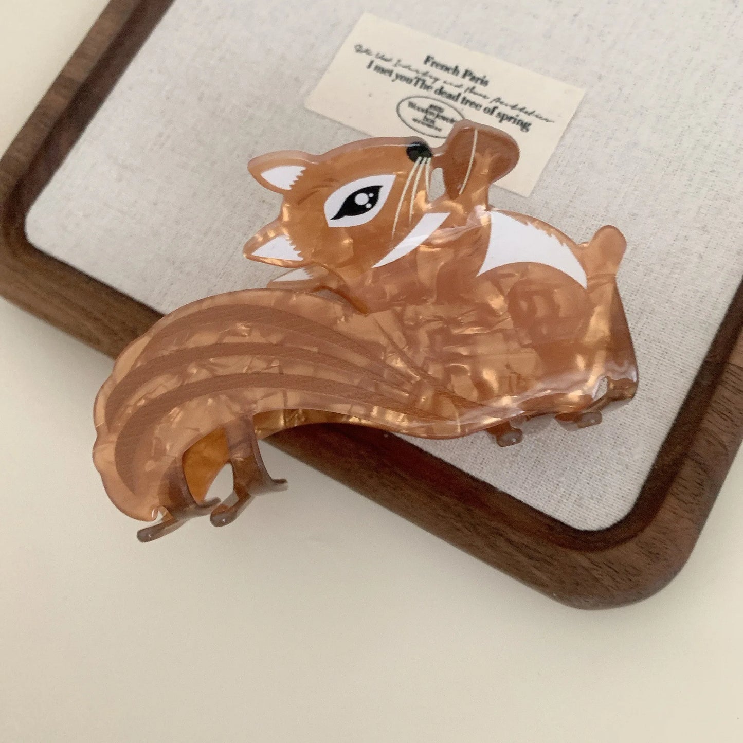 New Forest Animal Hair Claw Clip Cute Cartoon Horse Alpaca Acrylic Grab Hair Clip Shark Clip for Woman Hairpin Hair Accessories