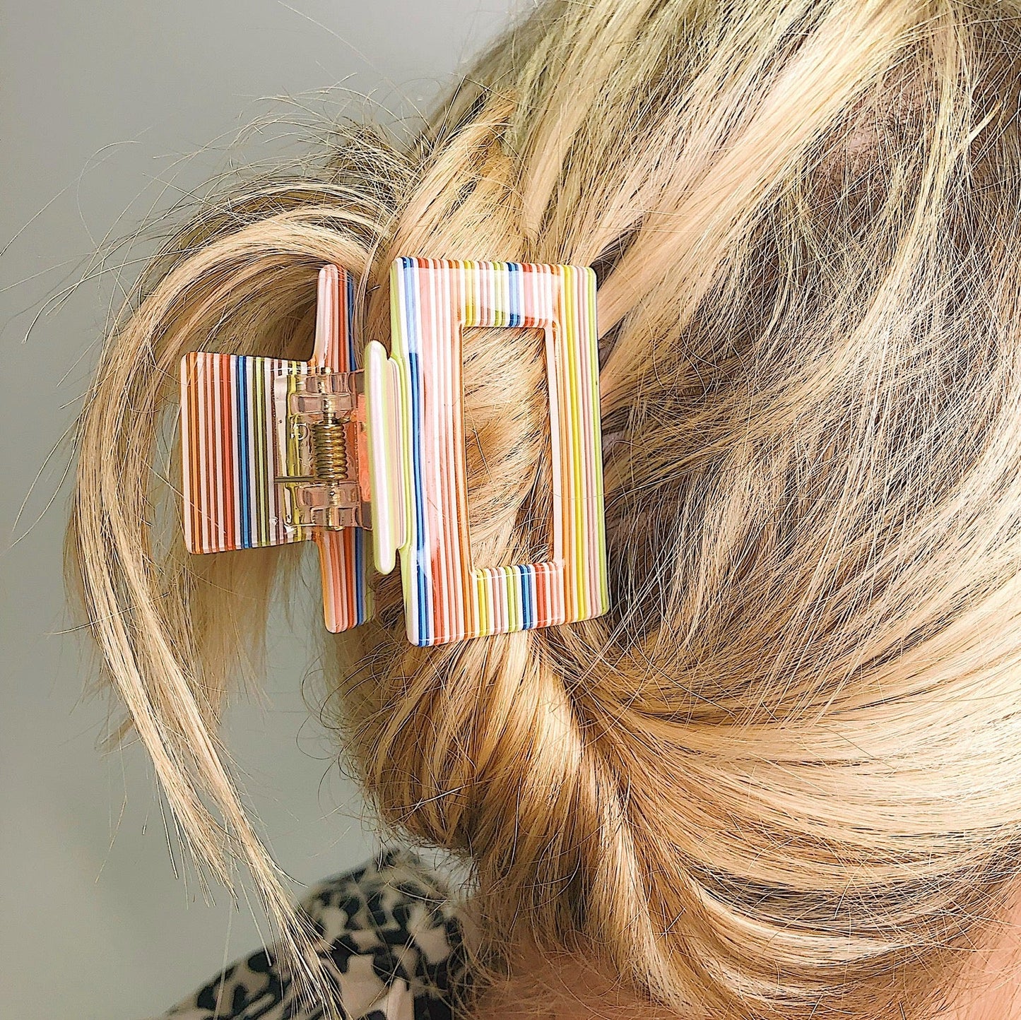 Fashionista Square Hair Claw - Clip