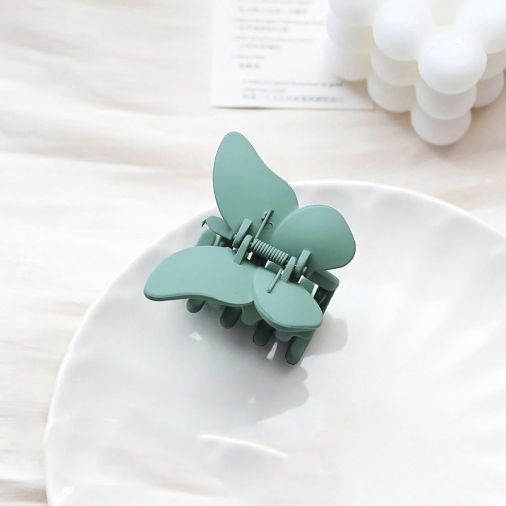 Wholesale Hot Selling Cute Mini Matte Decorative Accessories Plastic Hair Claw Clips for Women Thick Thin Hair - Totes and Tangles