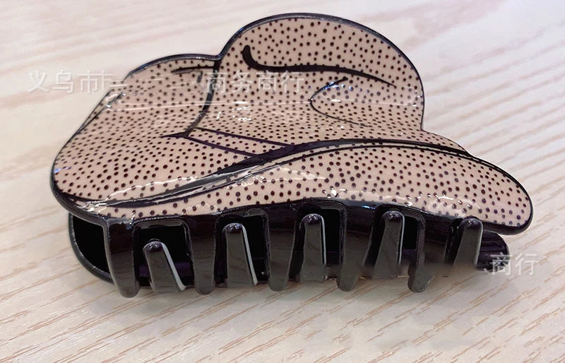 Dropshipping Low Moq 2022 Hot Selling Acrylic Western Cowboy Hat Hair Claw Clip Cowgirl Boot Cowboys Hair Claws