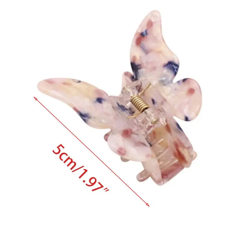 Butterfly Tie-Dye Hair Claw -Clip