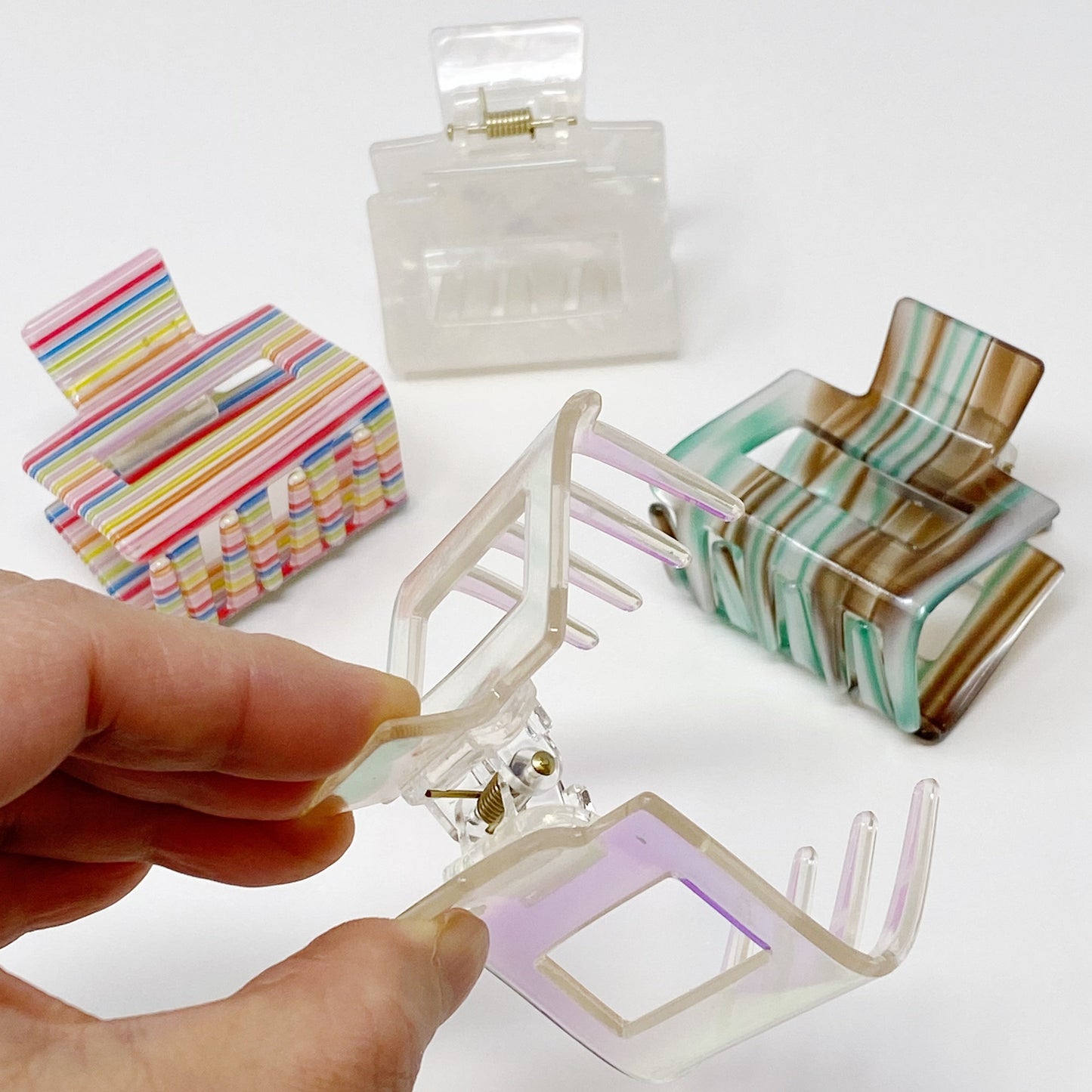 Fashionista Square Hair Claw - Clip