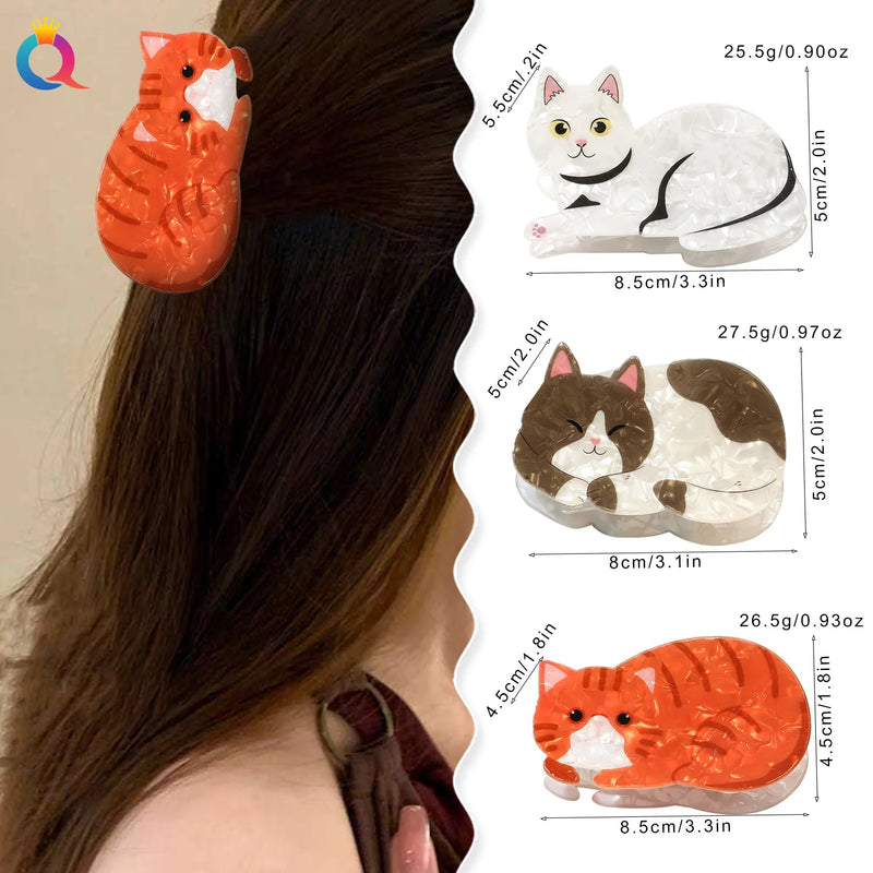 Here Kitty, kitty Cat Hair Claw - Clip