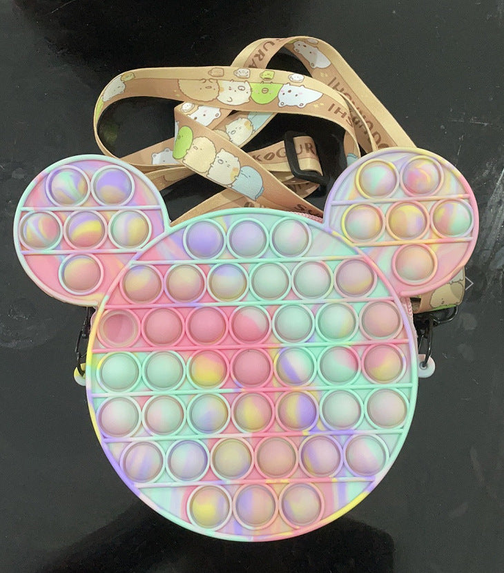 New Arrivals Kid Pop It Purse  Candy Color Children Designer  Purses and Handbags Woman Designer Purse - Totes and Tangles