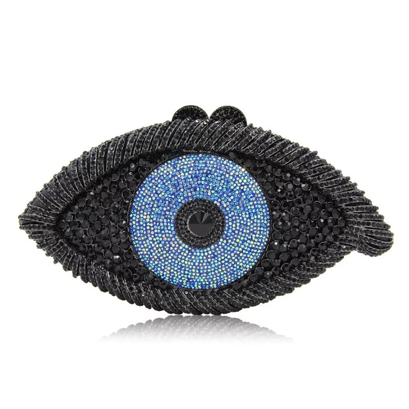 Evil  Eye  Rhinestone Purse - Totes and Tangles