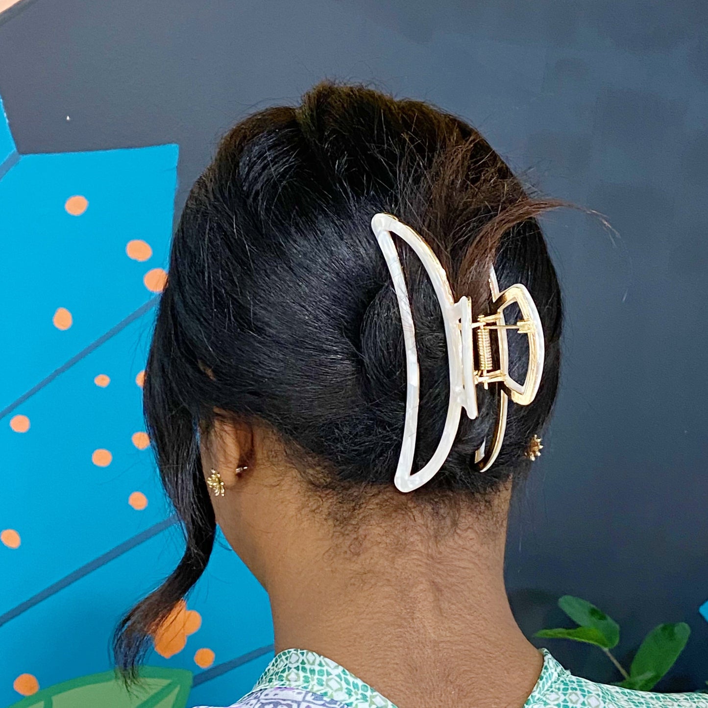 Jenna Half Moon Hair Claw - Totes and Tangles