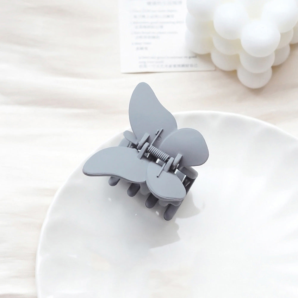 Wholesale Hot Selling Cute Mini Matte Decorative Accessories Plastic Hair Claw Clips for Women Thick Thin Hair - Totes and Tangles
