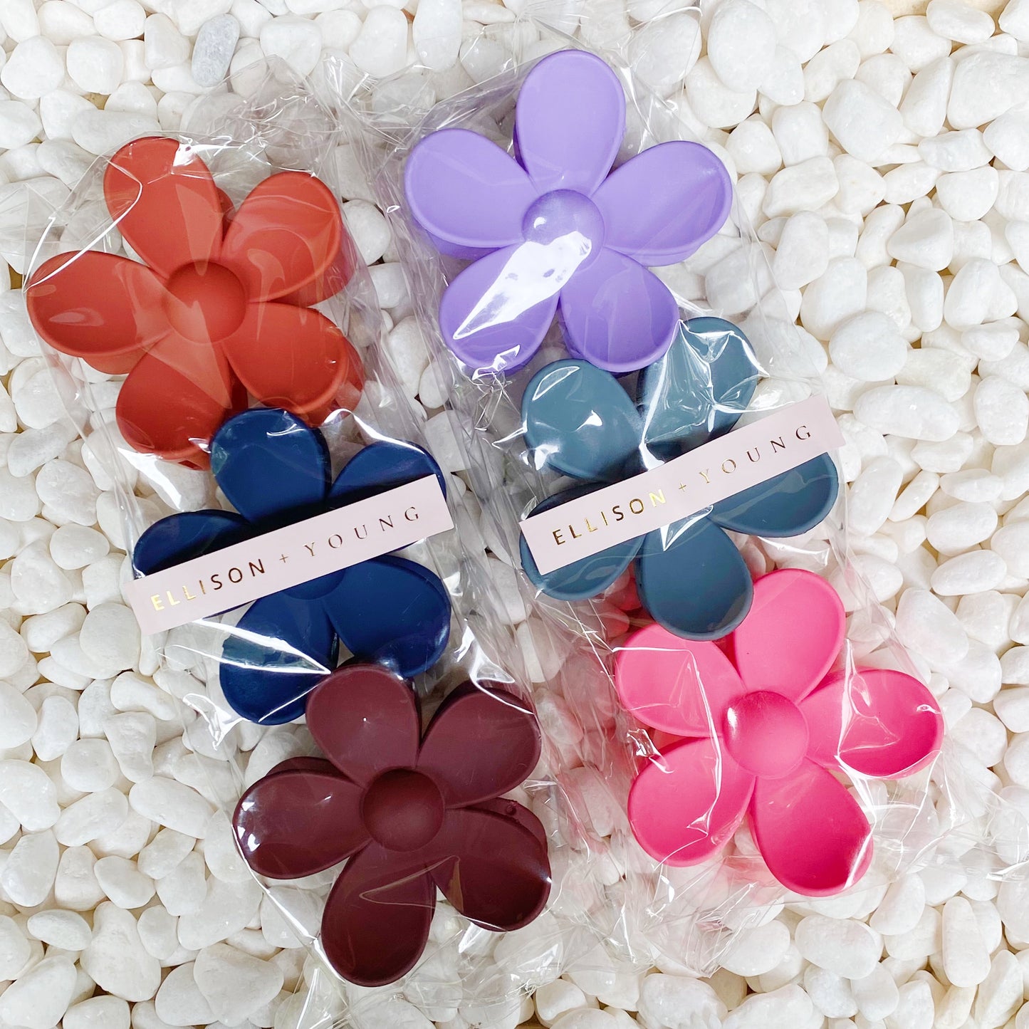 Daisy Days Hair Claw - ,Clip