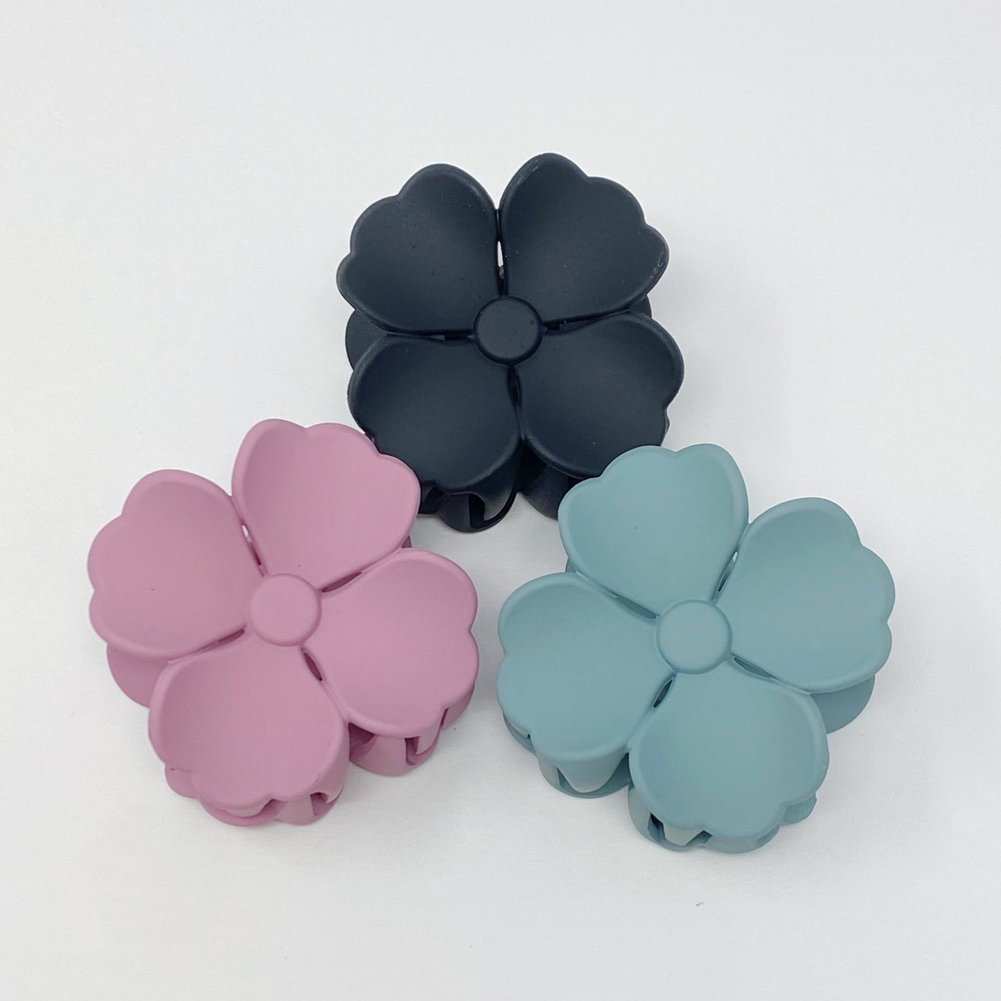Hibiscus Petals Hair Claw Set of 3