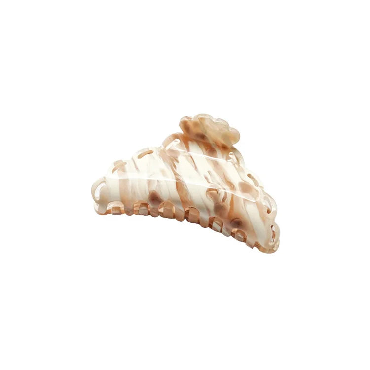 Woman Hair Claw Clip Hollow Out Acetate Hair Claw Advanced Gorgeous Drop Shape Claw Clip