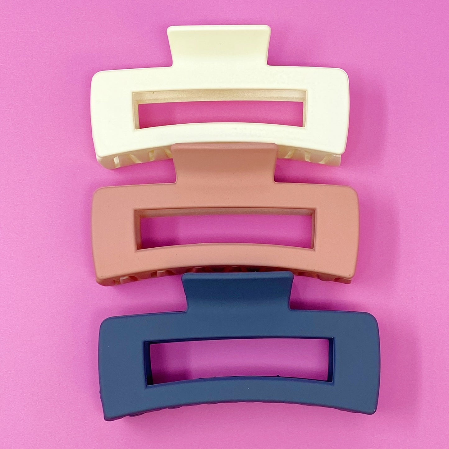 Monotone Hair Claw Set - Totes and Tangles