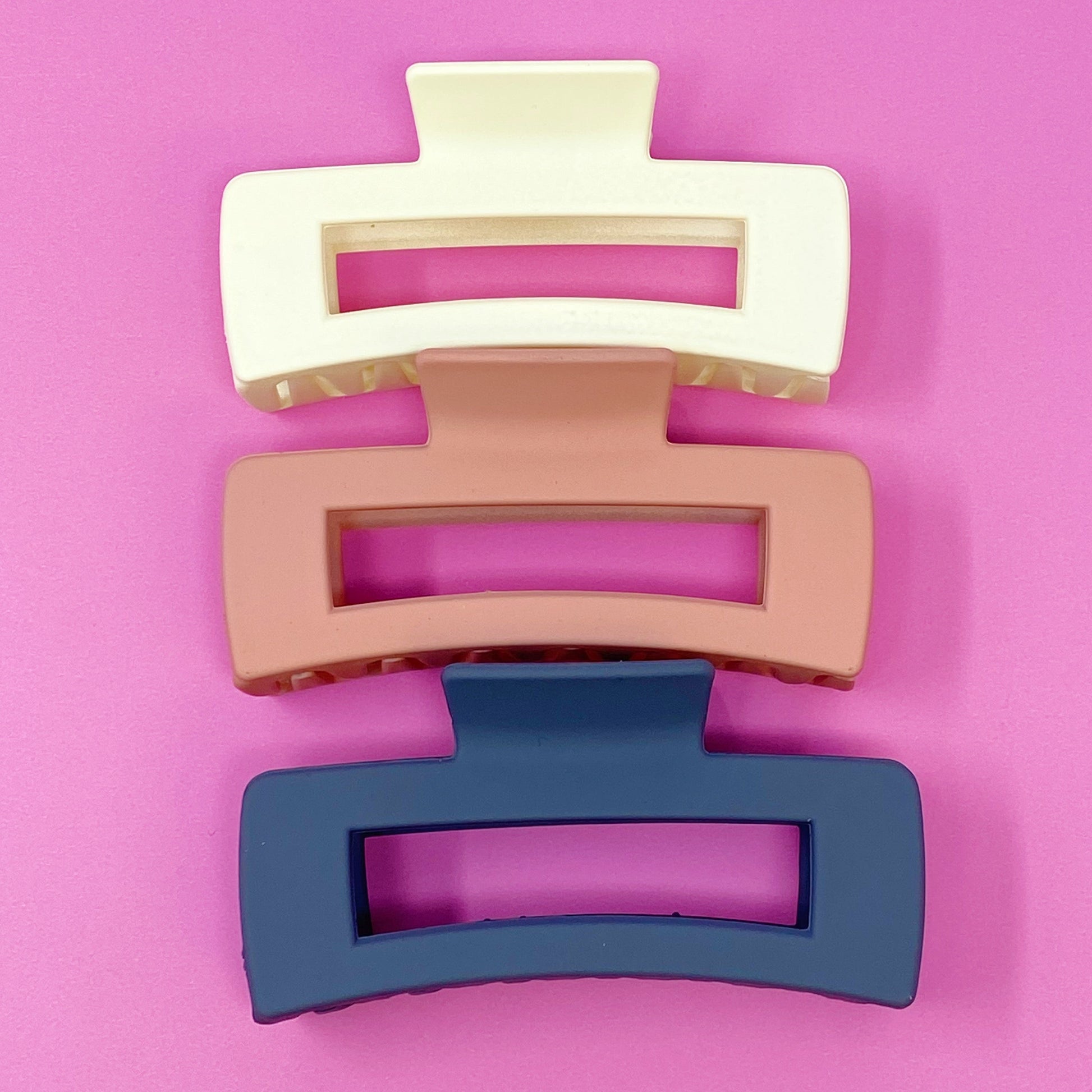 Monotone Hair Claw Set - Totes and Tangles