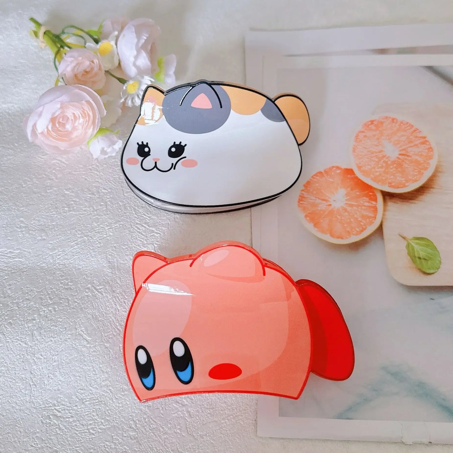 YHJ New Kawaii Cartoon Cat Hair Claw Funny Animal Series Crab Hair Clip Cat Lovers Headdress for Women Girls Hair Accessories