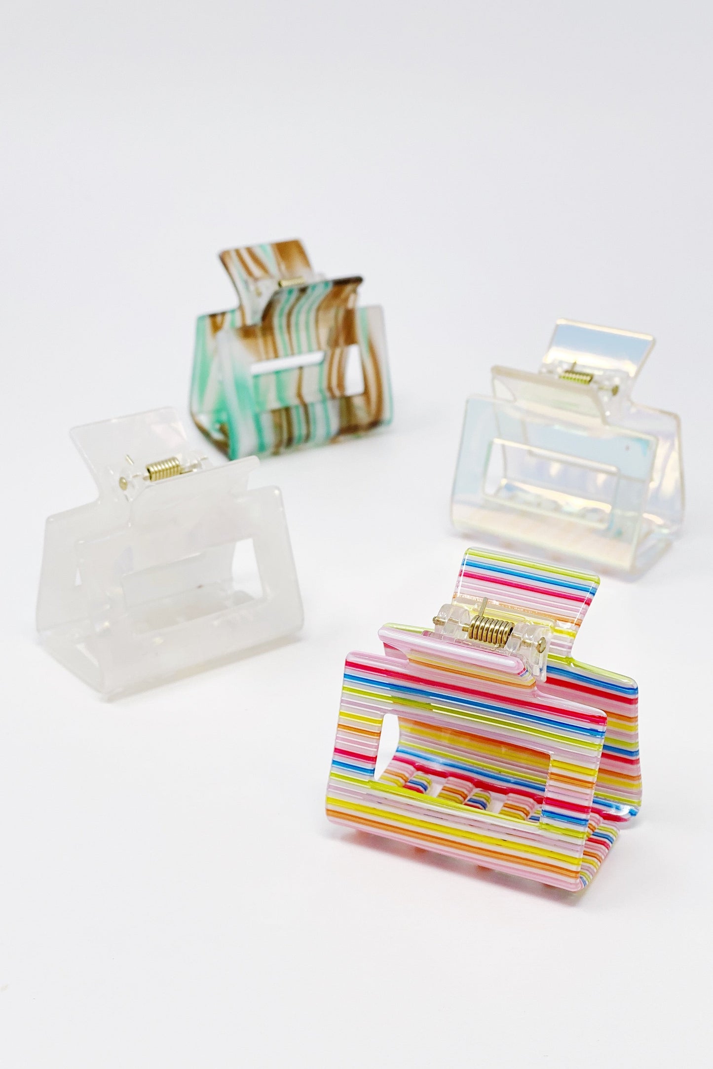 Fashionista Square Hair Claw - Clip