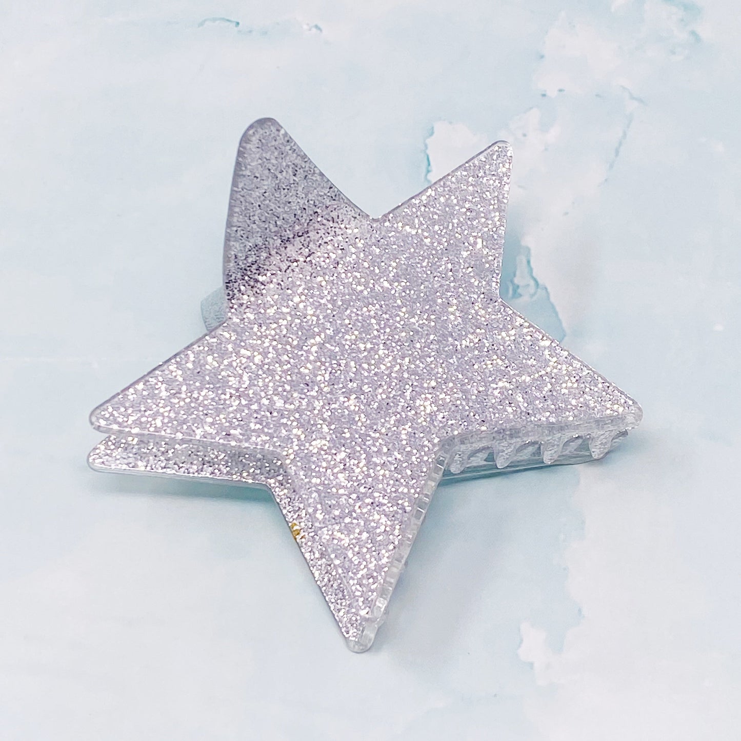 Dipped in Glitter Star Hair Claw