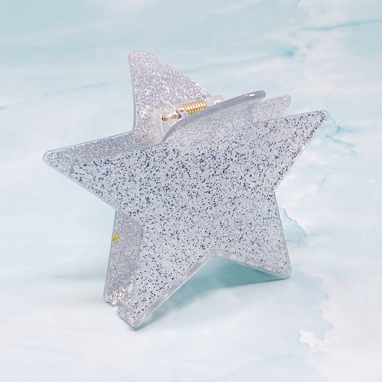 Dipped in Glitter Star Hair Claw