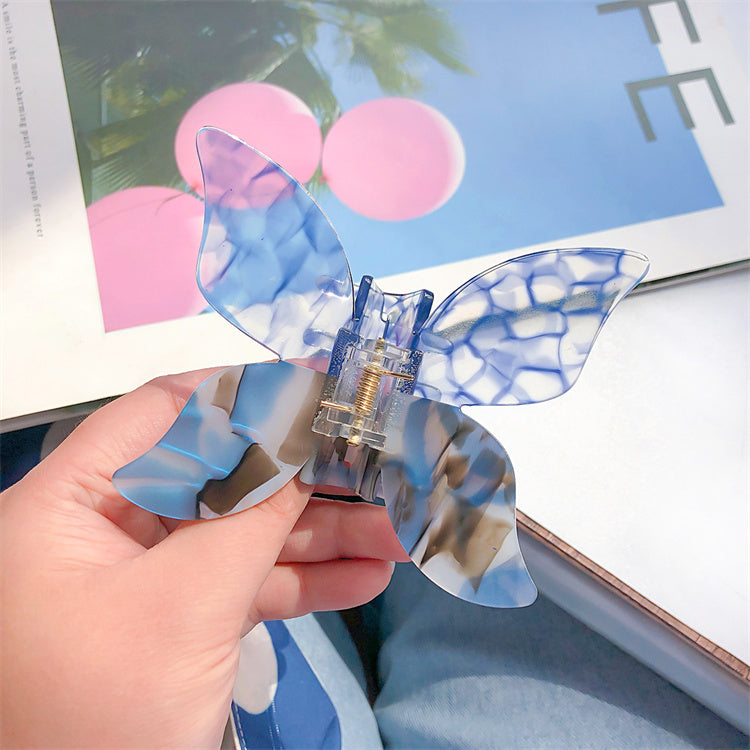 Colorful Butterfly Hair Claw - Clips