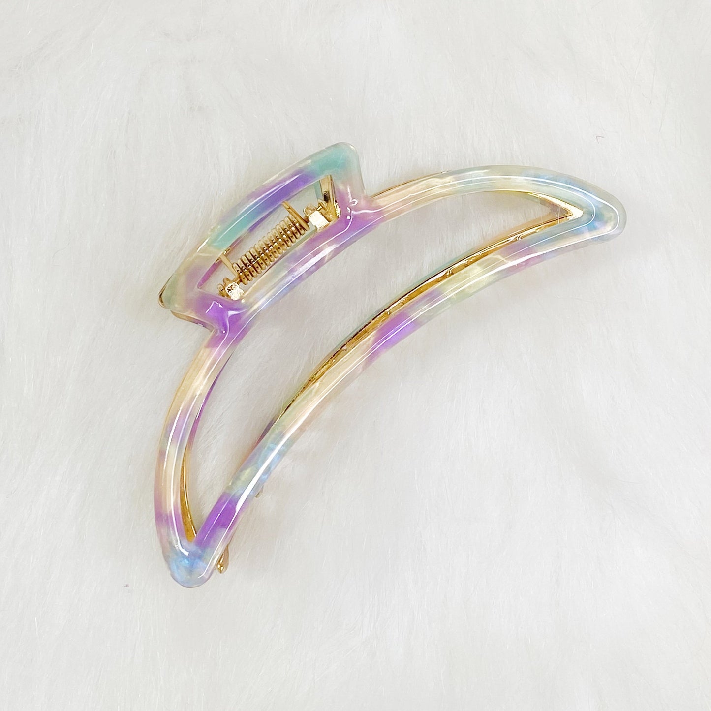 Jenna Half Moon Hair Claw - Totes and Tangles