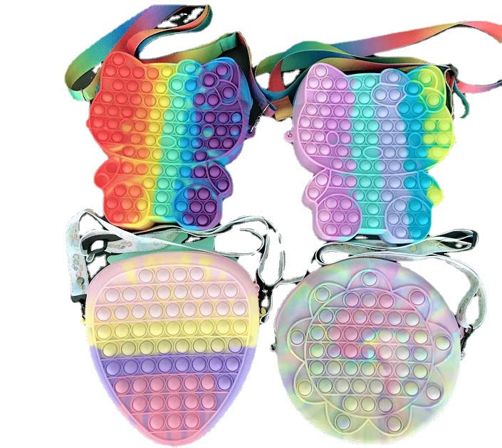 New Arrivals Kid Pop It Purse  Candy Color Children Designer  Purses and Handbags Woman Designer Purse - Totes and Tangles