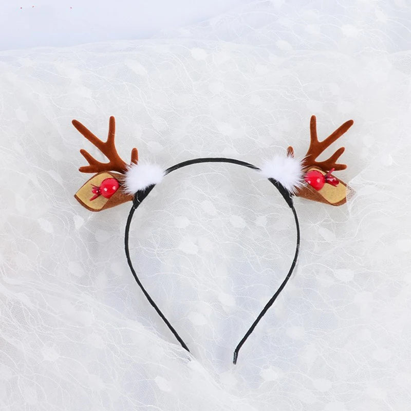 Christmas Reindeer Antler Barrettes and Headbands