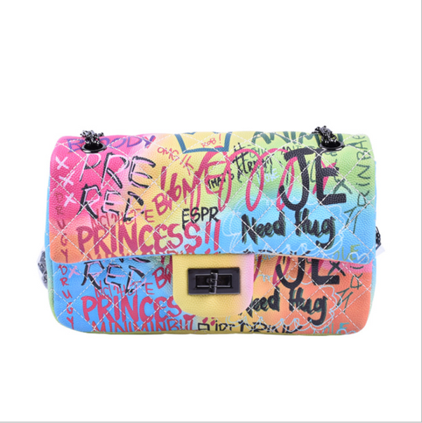 Femme De La Graffiti Shoulder Bag