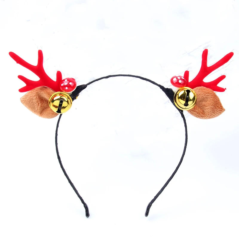 Christmas Reindeer Antler Barrettes and Headbands