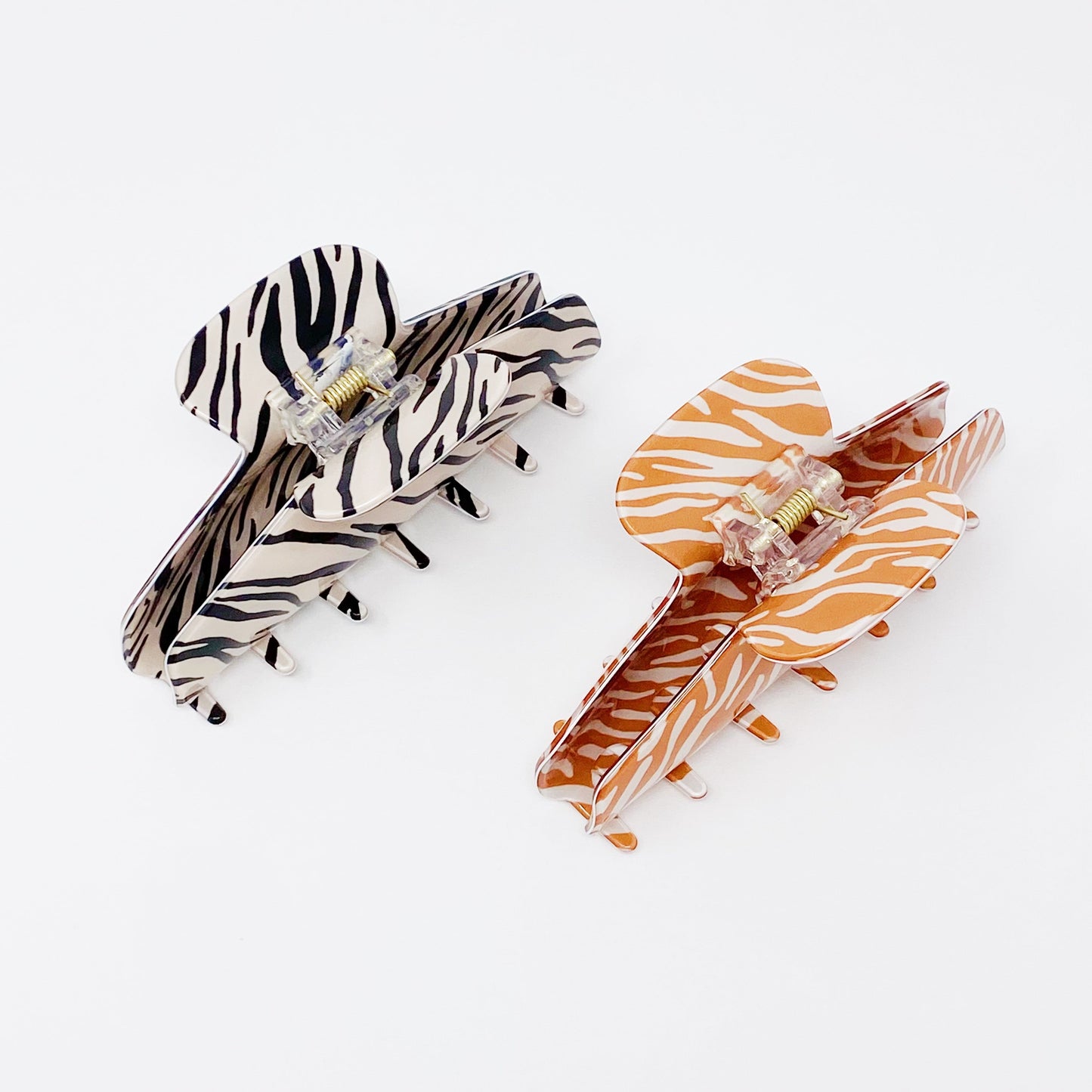 Zebra Print Hair Clip