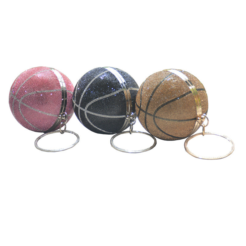 Basketball Rhinestone Handbag